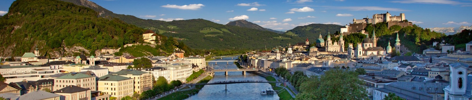     The city of Salzburg 
